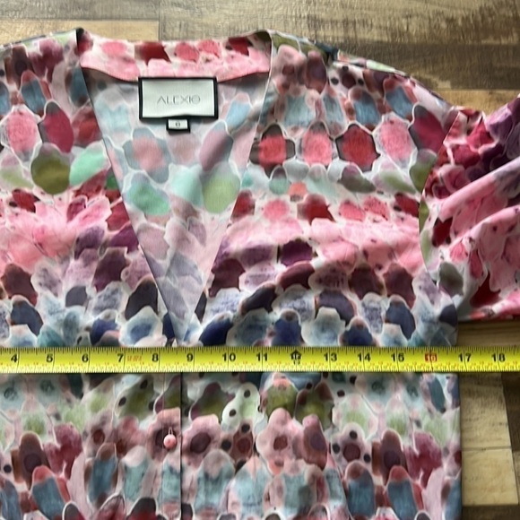 ALEXIS ABSTRACT COLOR MAXI DRESS SIZE 6 - Picture 9 of 12